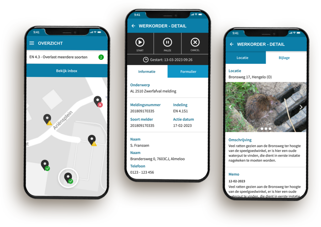 Serviceapps op telefoon